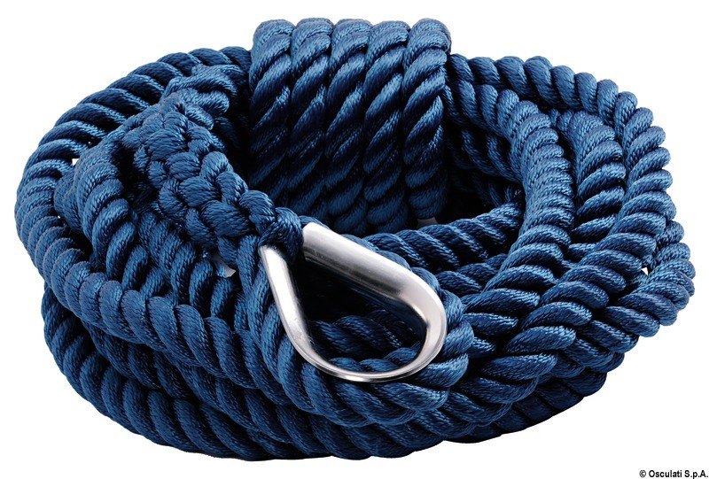 Cima di ormeggio impiombata ad alta tenacità - doppia treccia TREM